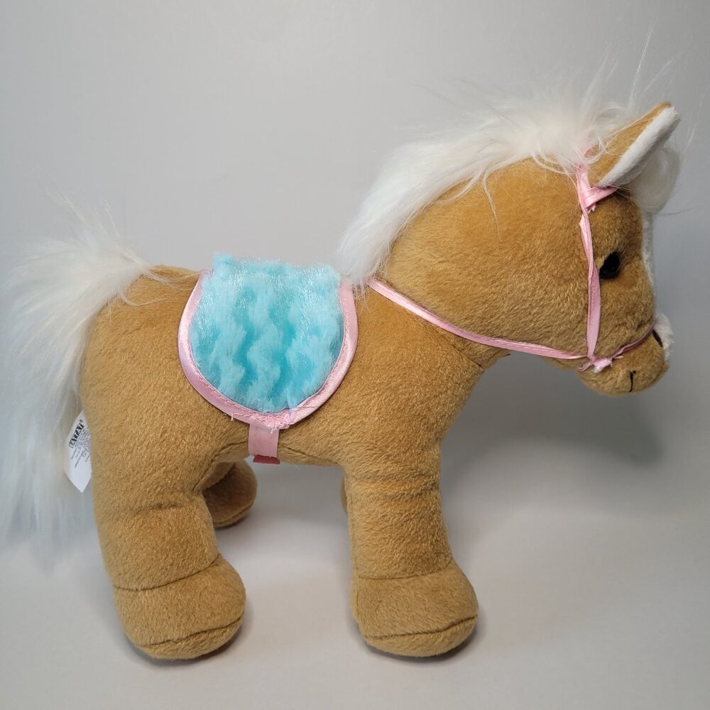 Battat Stuffed Horse Brown W/ 2 Stablemates Books Stuffed Animal Plush Farmcore - Picture 12 of 15